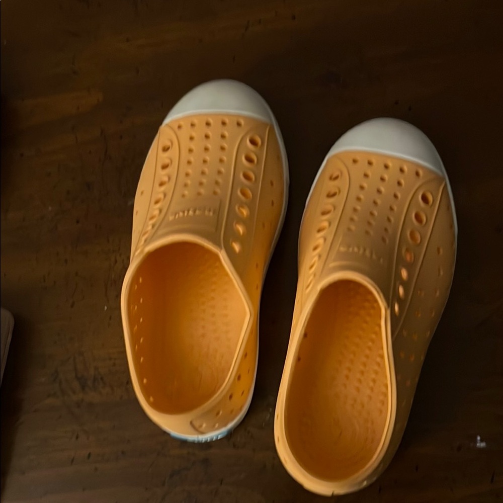 Kids Orange native Slip-On Shoes